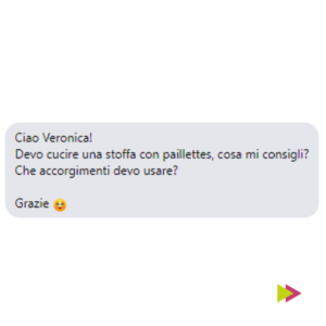 Q&A come cucire tessuto con paillettes 2