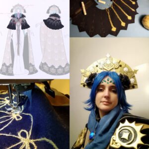 Rhea- Fire emblem three houses cosplay costume for larp